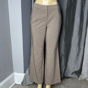 Apt.9 Women’s Pants Curvy Trouser Mid Rise Sz 10P Tan color Stretch